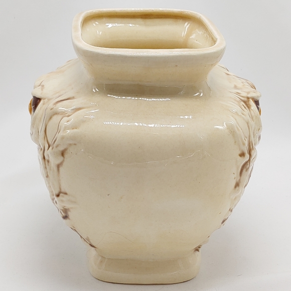 Vintage "Scowling Owl" Planter/Vase - Picture 2 of 7